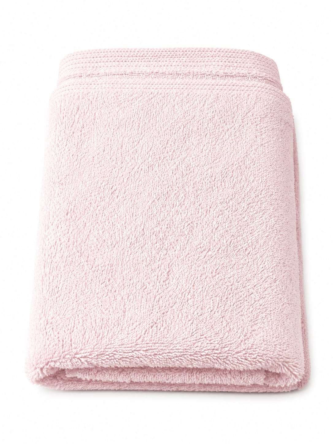 Light pink face towel