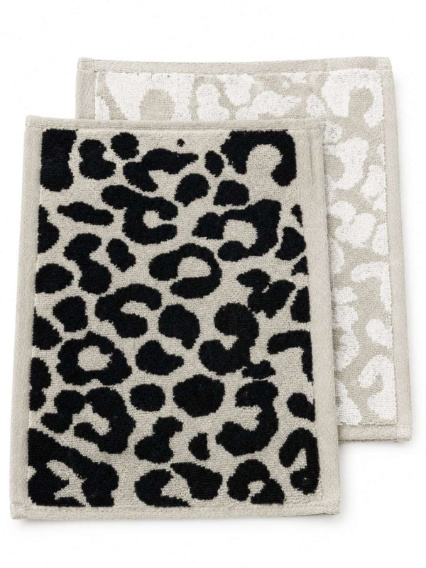 Cheetah Square Face Towel
