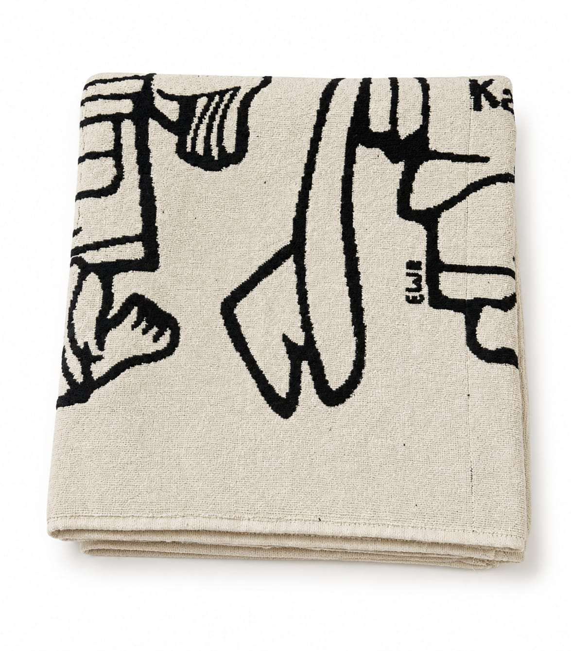 Kanvas Beige Bath Sheet - Image 2